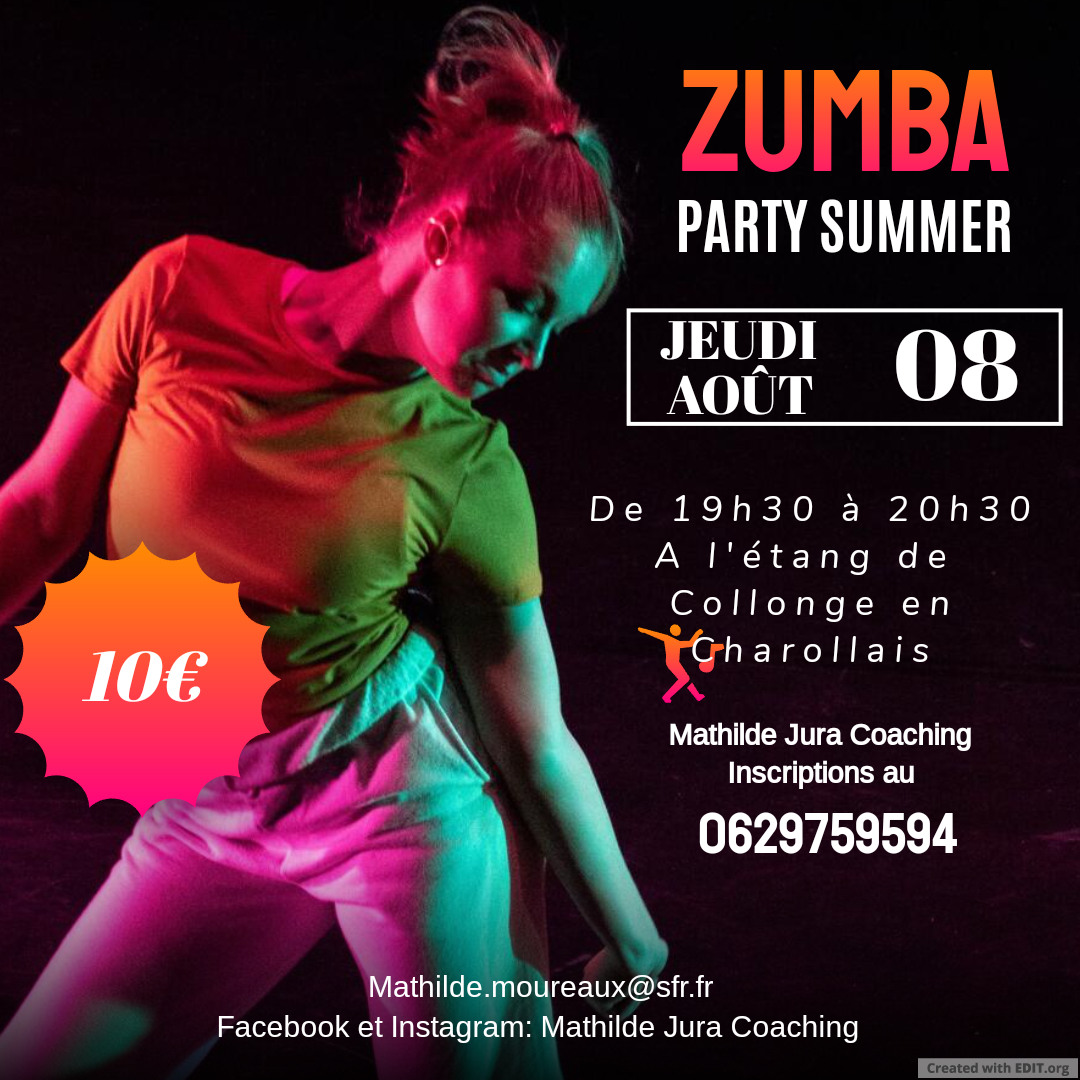 ZUMBA PARTY // COLLONGE EN CHAROLLAIS 